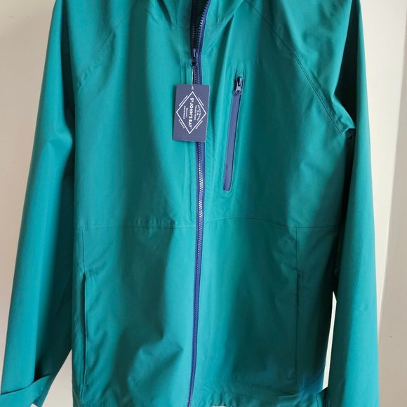 St. John's Bay Lightweight Men's Rain Jacket NWT raincoat spring - Picture 1 of 8